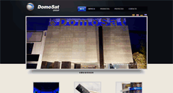 Desktop Screenshot of domosat.com