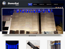 Tablet Screenshot of domosat.com